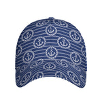 Nautical Anchor Pattern Print Baseball Cap