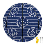 Nautical Anchor Pattern Print Basketball
