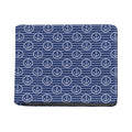 Nautical Anchor Pattern Print Bifold Wallet