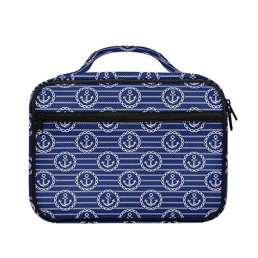 Nautical Anchor Pattern Print Briefcase Bible Bag