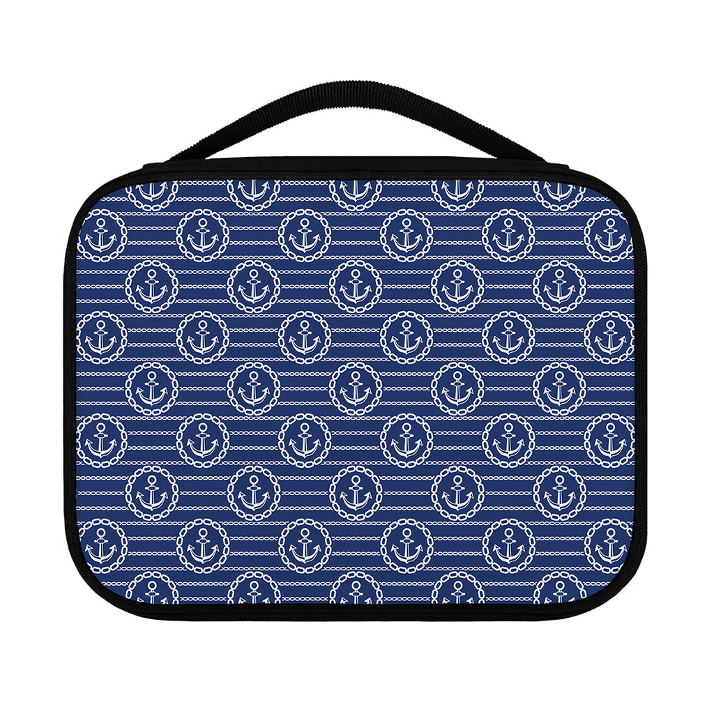 Nautical Anchor Pattern Print Classic Bible Case