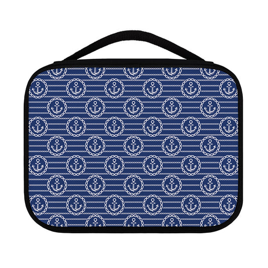 Nautical Anchor Pattern Print Classic Bible Case