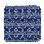 Nautical Anchor Pattern Print Hand Towel