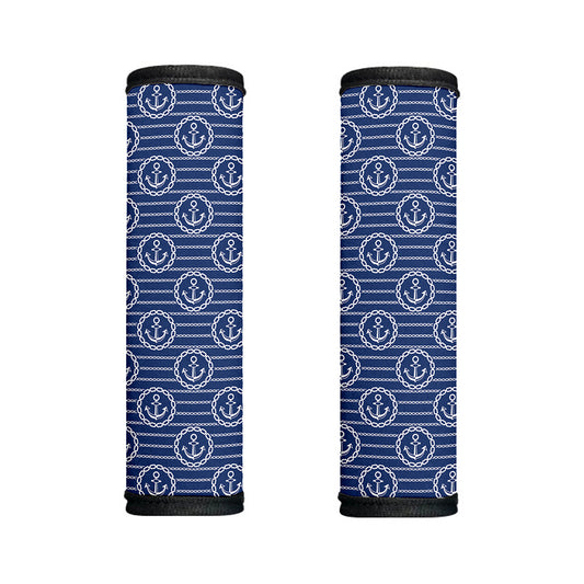 Nautical Anchor Pattern Print Handle Covers