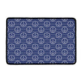 Nautical Anchor Pattern Print Kitchen Mat