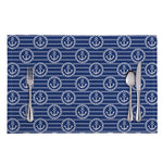 Nautical Anchor Pattern Print Placemat