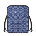 Nautical Anchor Pattern Print Rectangular Crossbody Bag