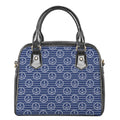 Nautical Anchor Pattern Print Shoulder Handbag
