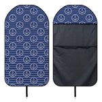 Nautical Anchor Pattern Print Waterproof Car Seat Cover