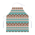 Navajo Geometric Pattern Print Adjustable Apron