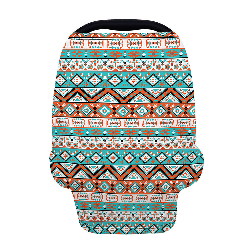 Navajo Geometric Pattern Print Baby Seat Cover