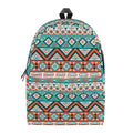 Navajo Geometric Pattern Print School Backpack