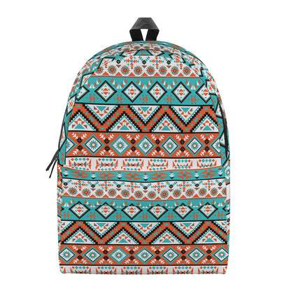 Navajo Geometric Pattern Print Backpack