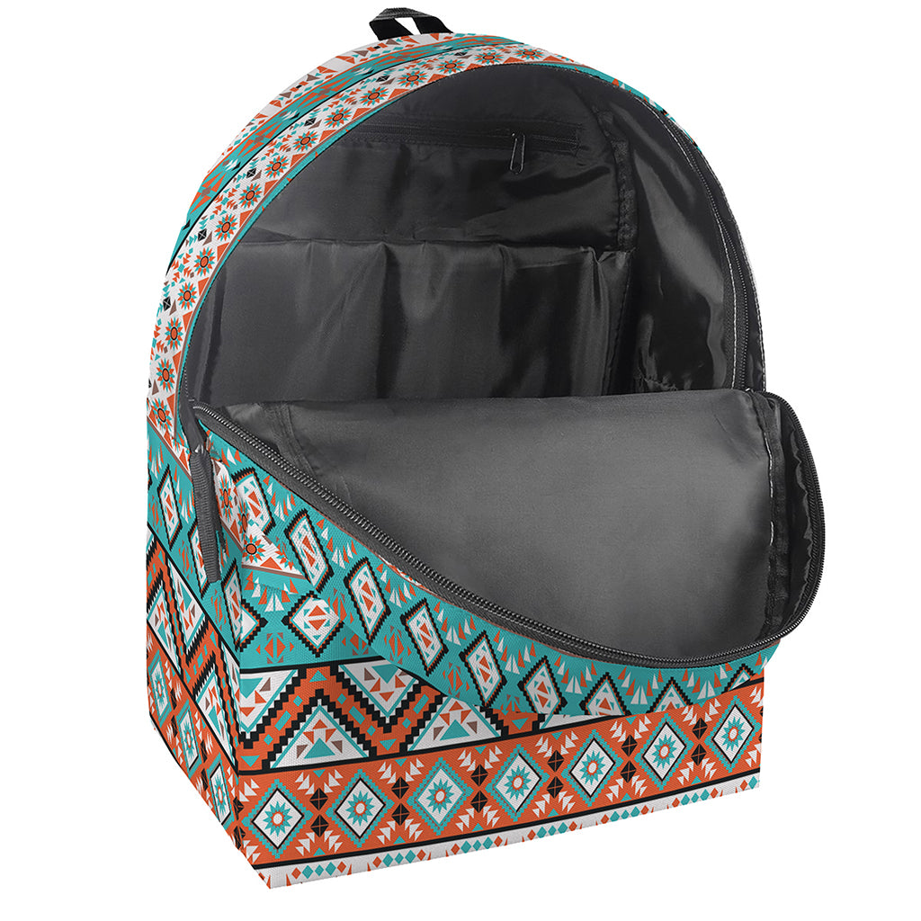 Navajo Geometric Pattern Print Backpack