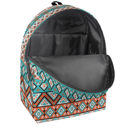 Navajo Geometric Pattern Print Backpack