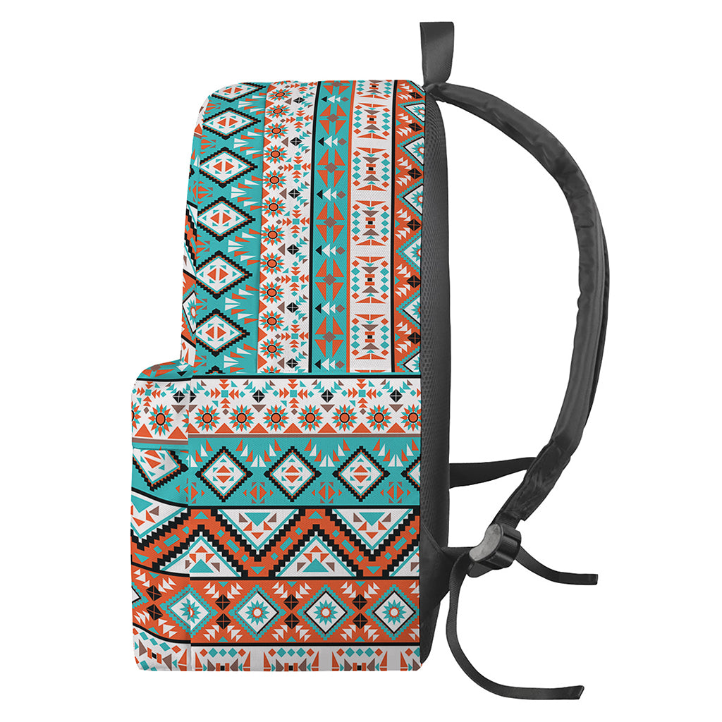 Navajo Geometric Pattern Print Backpack