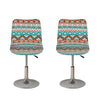 Navajo Geometric Pattern Print Bar Stool Covers