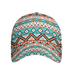 Navajo Geometric Pattern Print Baseball Cap