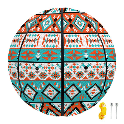 Navajo Geometric Pattern Print Basketball