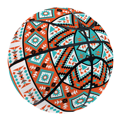 Navajo Geometric Pattern Print Basketball
