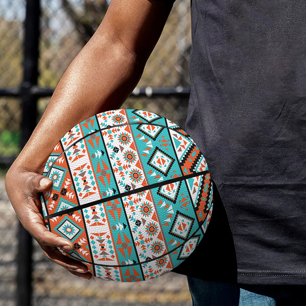 Navajo Geometric Pattern Print Basketball