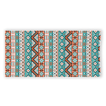 Navajo Geometric Pattern Print Beach Towel