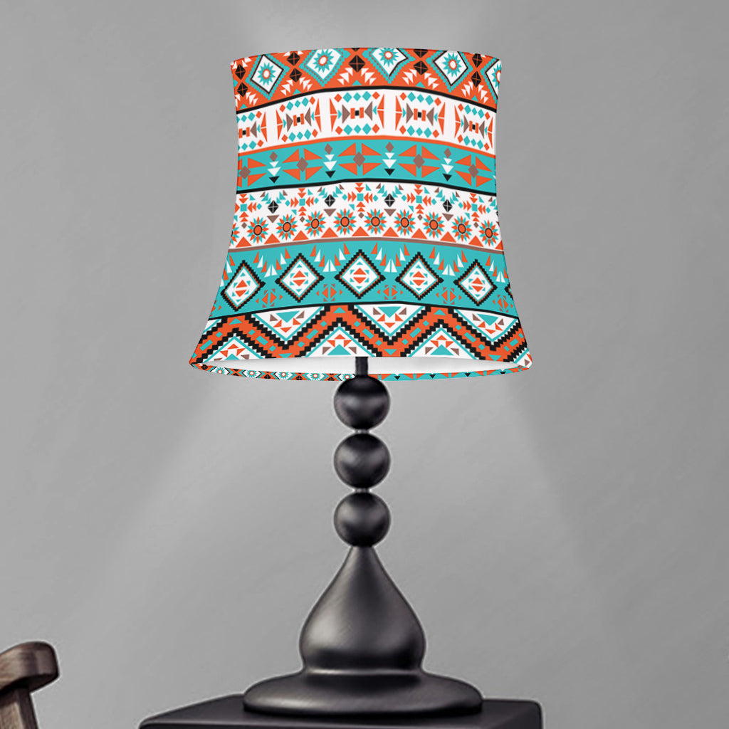 Navajo Geometric Pattern Print Bell Lamp Shade