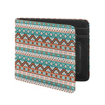 Navajo Geometric Pattern Print Bifold Wallet