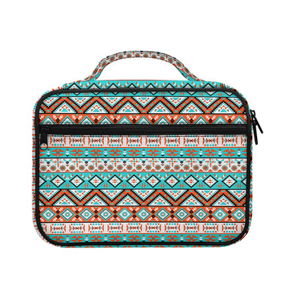 Navajo Geometric Pattern Print Briefcase Bible Bag