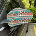 Navajo Geometric Pattern Print Car Side Mirror Covers