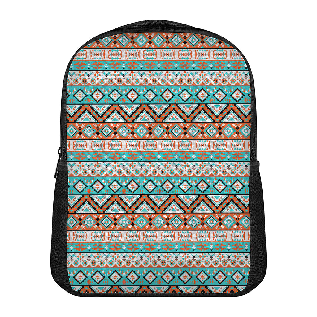 Navajo Geometric Pattern Print Casual Backpack
