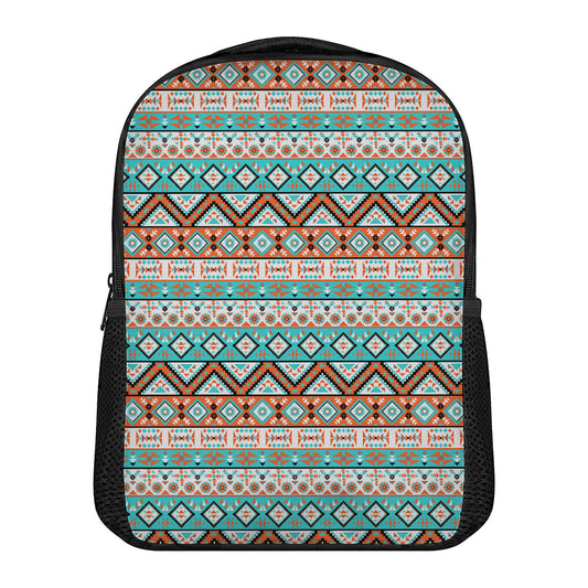 Navajo Geometric Pattern Print Casual Backpack