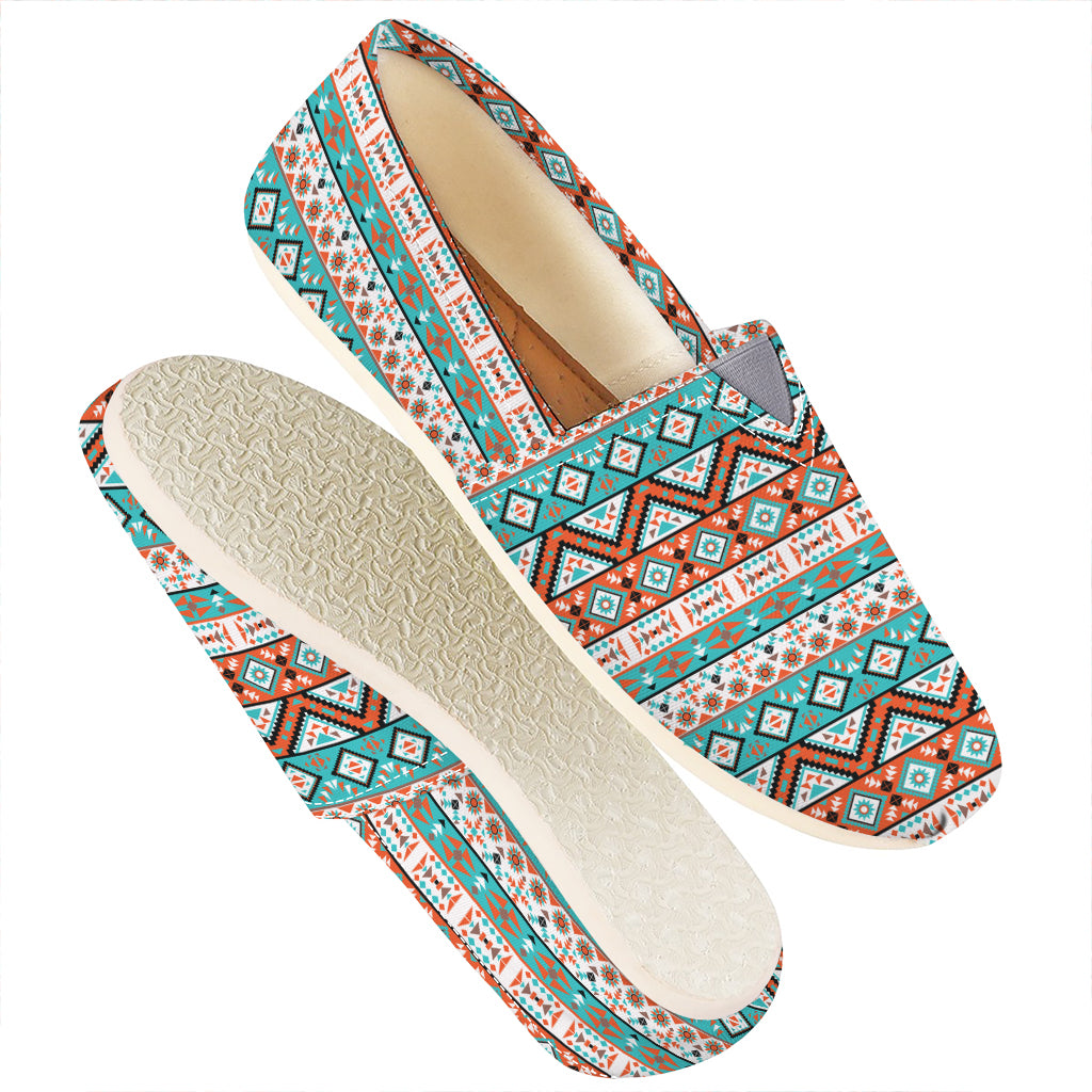 Navajo Geometric Pattern Print Casual Shoes