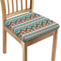 Navajo Geometric Pattern Print Chair Cushion Cover