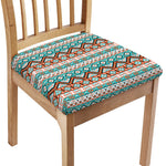Navajo Geometric Pattern Print Chair Cushion Cover
