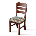 Navajo Geometric Pattern Print Chair Cushion Cover