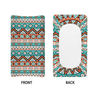 Navajo Geometric Pattern Print Changing Pad Cover