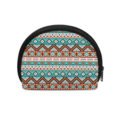 Navajo Geometric Pattern Print Coin Purse