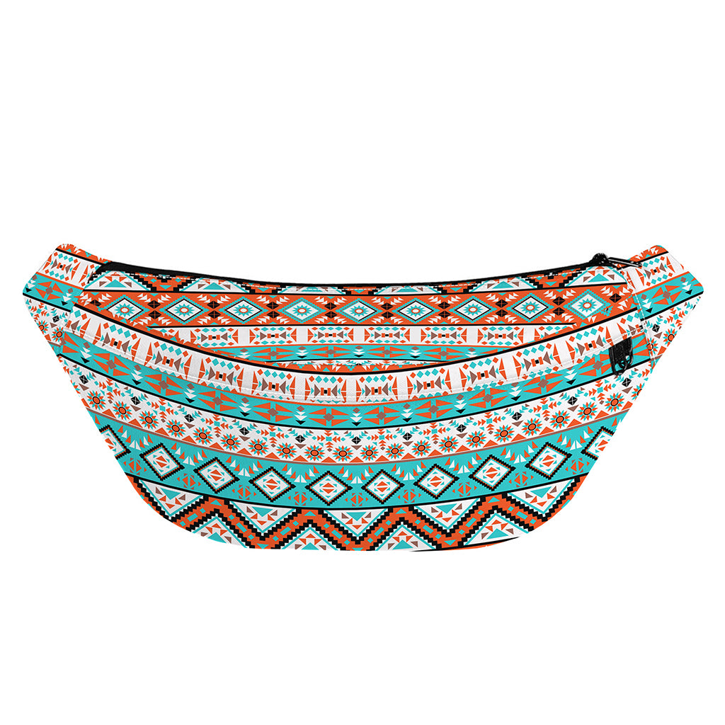 Navajo Geometric Pattern Print Fanny Pack