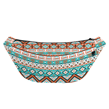 Navajo Geometric Pattern Print Fanny Pack