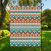 Navajo Geometric Pattern Print Garden Flag