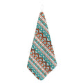 Navajo Geometric Pattern Print Hand Towel