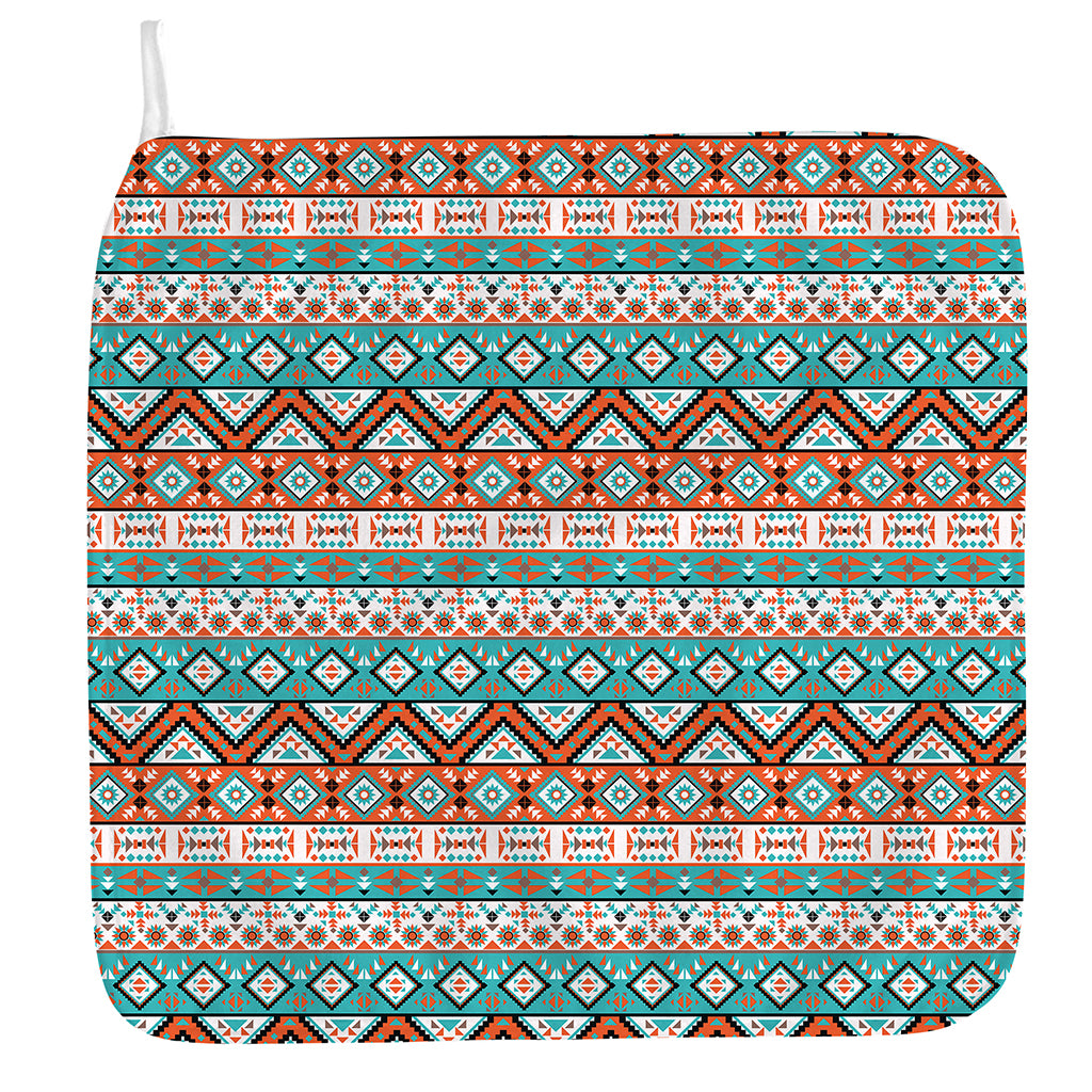 Navajo Geometric Pattern Print Hand Towel