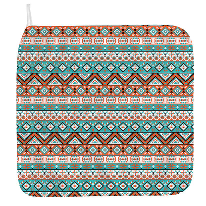 Navajo Geometric Pattern Print Hand Towel