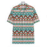 Navajo Geometric Pattern Print Hawaiian Shirt