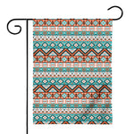 Navajo Geometric Pattern Print House Flag
