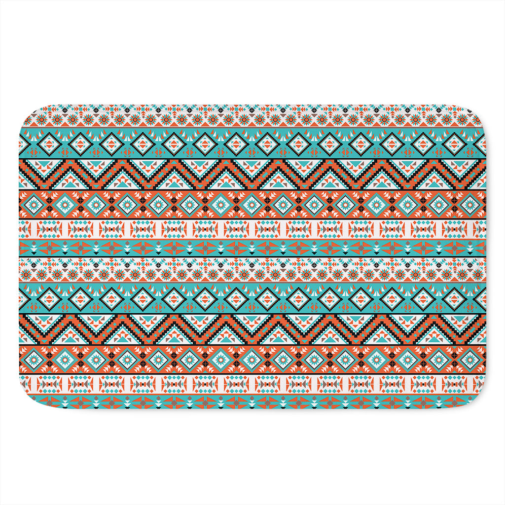 Navajo Geometric Pattern Print Indoor Door Mat