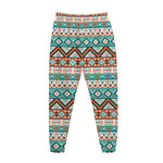 Navajo Geometric Pattern Print Jogger Pants