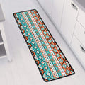 Navajo Geometric Pattern Print Long Kitchen Mat