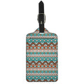 Navajo Geometric Pattern Print Luggage Tag